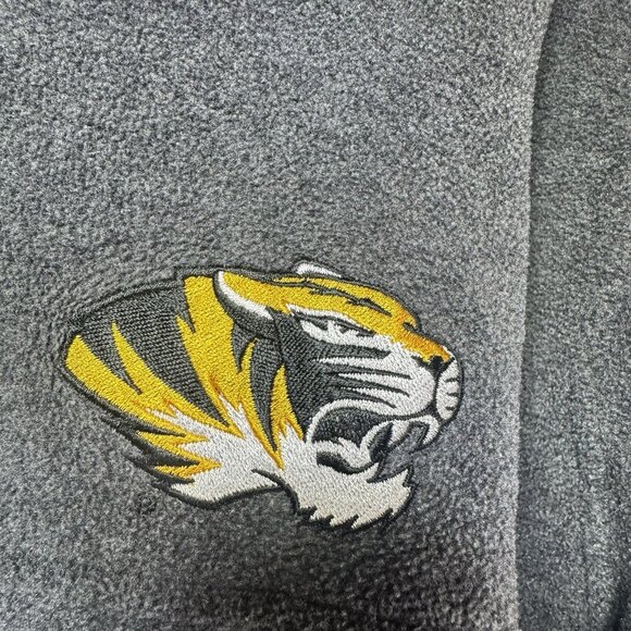 Columbia Missouri Tigers Jacket XXL Fleece Zip University Football College NCAA - Picture 4 of 12